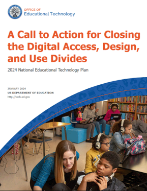 National Educational Technology Plan 2024 cover image