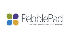 PebblePad logo with tagline